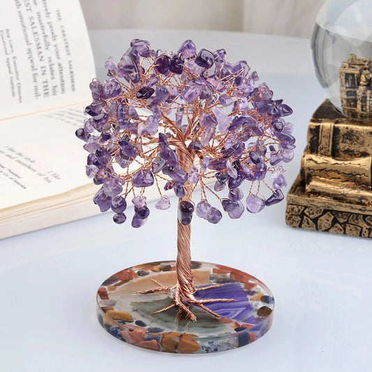 Mini Chakra Crystal Tree